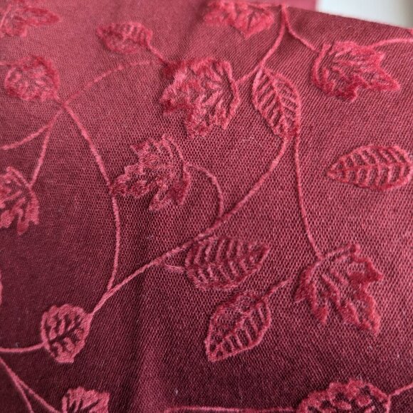 Susan Bristol Textured leaf print pant - Picture 4 of 6